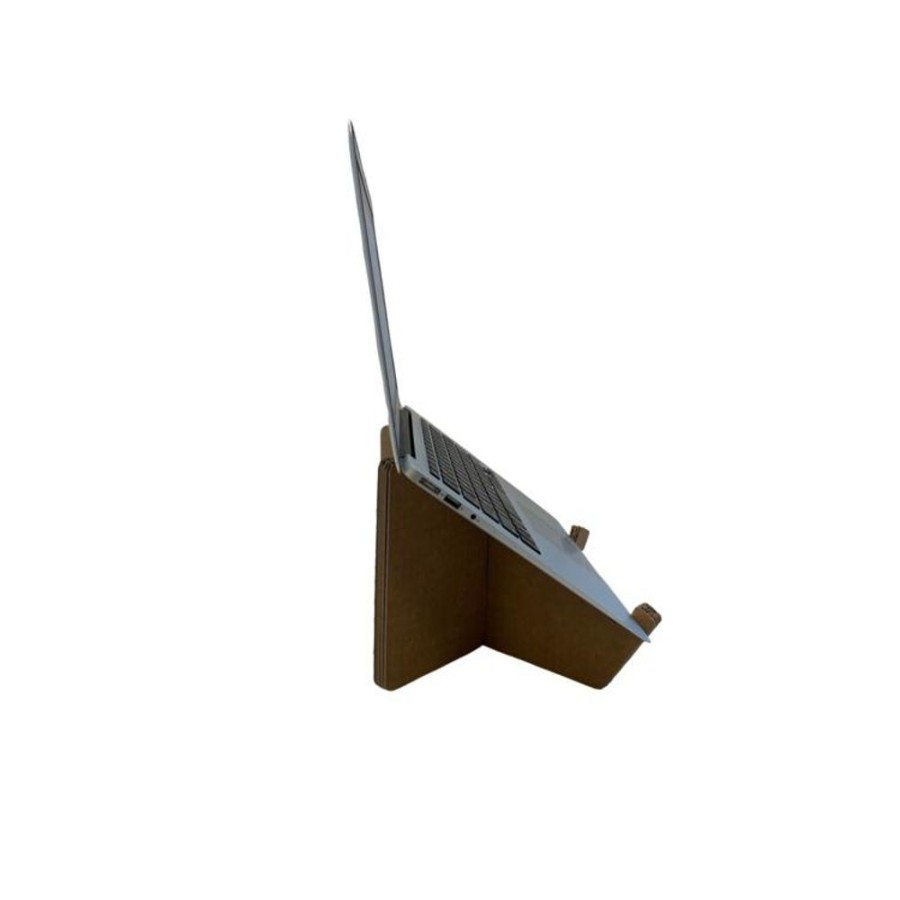Buro KarTent NL | Karton Laptop-Stander Kreuz